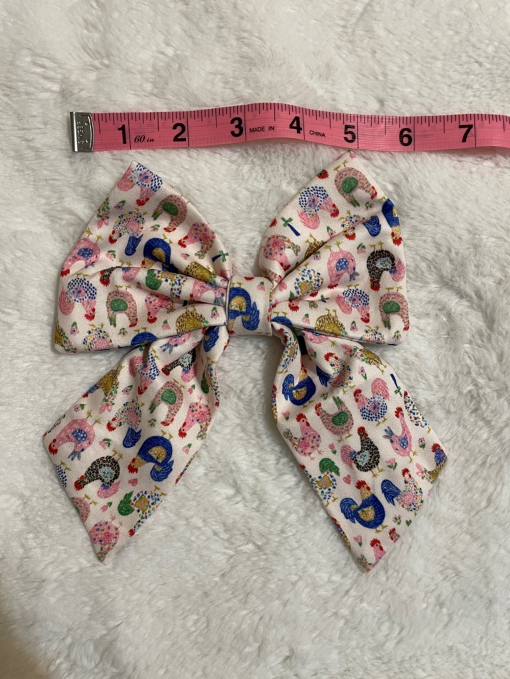 Fancy Flock 🐓Griffy & Drake Pet Bow 🐾 - Picture 7 of 7